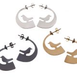 FUGL - Øreringer, små