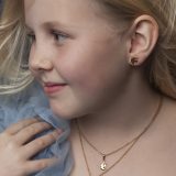 Svale smykke mini gull- Swallow mini pendent gold