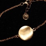 LUNA armbånd 16mm måne forgylt