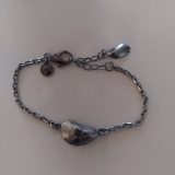 Blåskjell armbånd – Mussels bracelet oksidert