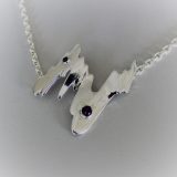 Northern Light necklace Amethyst