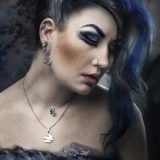 Svale smykke med kjede – Swallow pendent with chain (50 cm)