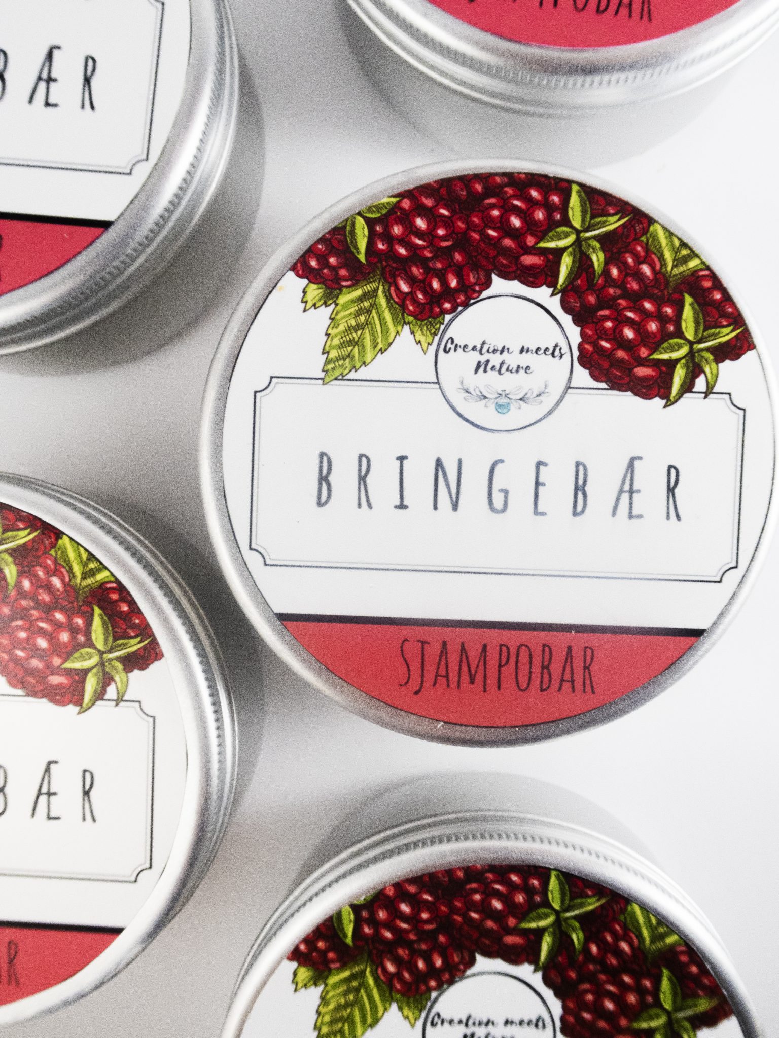 Bringebær Sjampobar • Norwegian Made