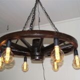 Taklampe av kjerrehjul