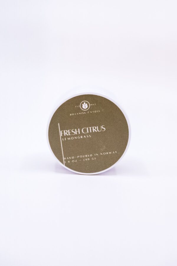 Botanisk Candle Naturlig Duftlys Fresh Citrus - 40 g