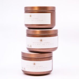 Woodsy Cinnamon ( Kanel) Naturlig DuftlysTin Travel