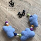 Vognlenke med lysblå skyer