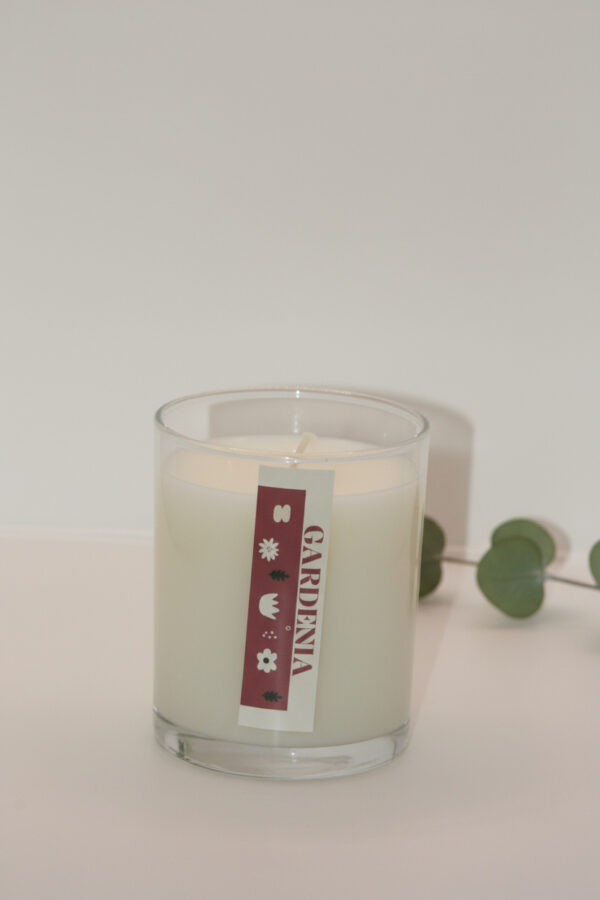 Naturlig Duftlys Gardenia 150 g - Bilde 2