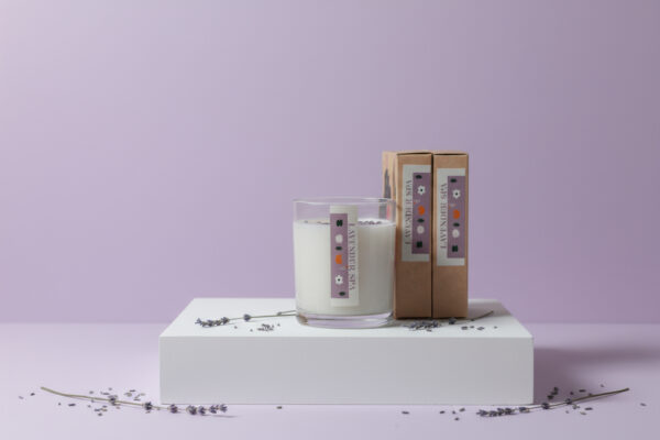 Naturlig Duftlys Lavender SPA - Bilde 2