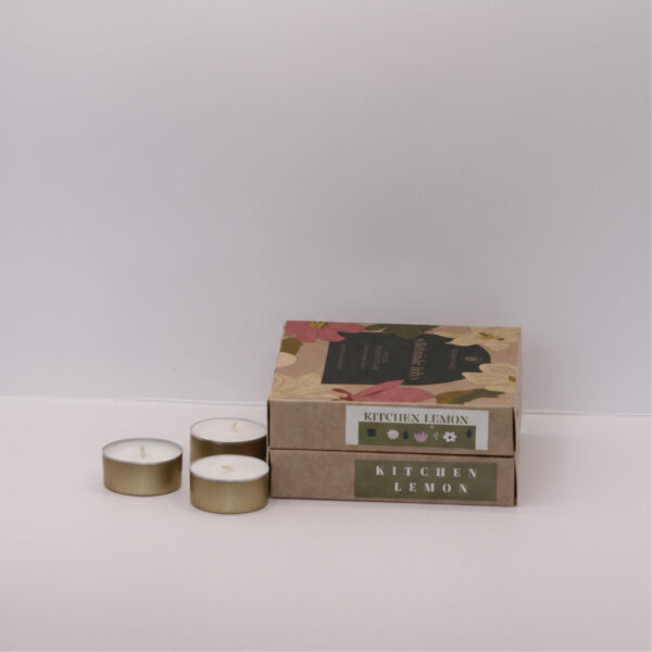 Naturlig Telys Kitchen Lemon 9 stk