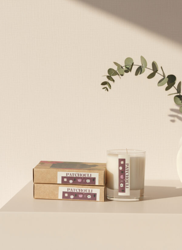 Duo Naturlig Duftly ys 150 g og Telys med 9 stk
