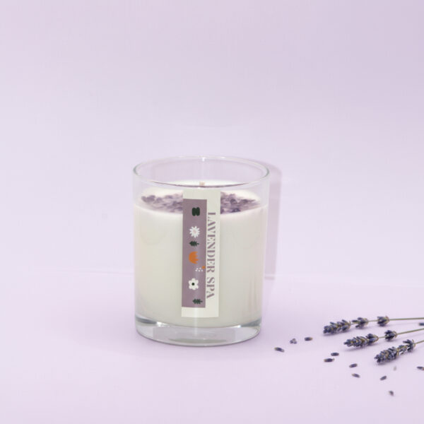 Naturlig Duftlys Lavender SPA