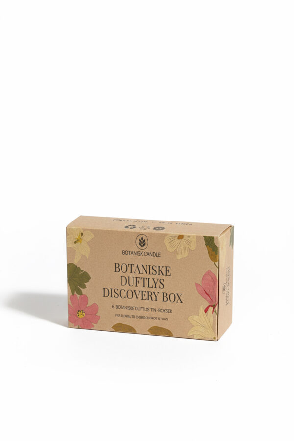 Botanisk Candle Discovery Box med 6 Tin Travel 40 g - Image 2