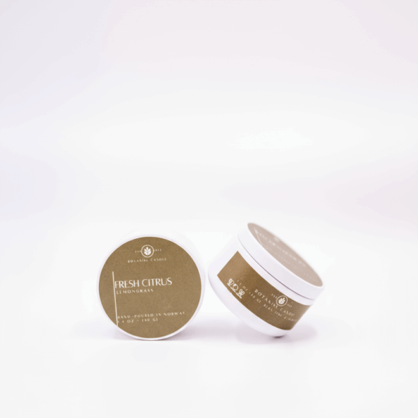 Botanisk Candle Naturlig Duftlys Fresh Citrus - 40 g - Image 2