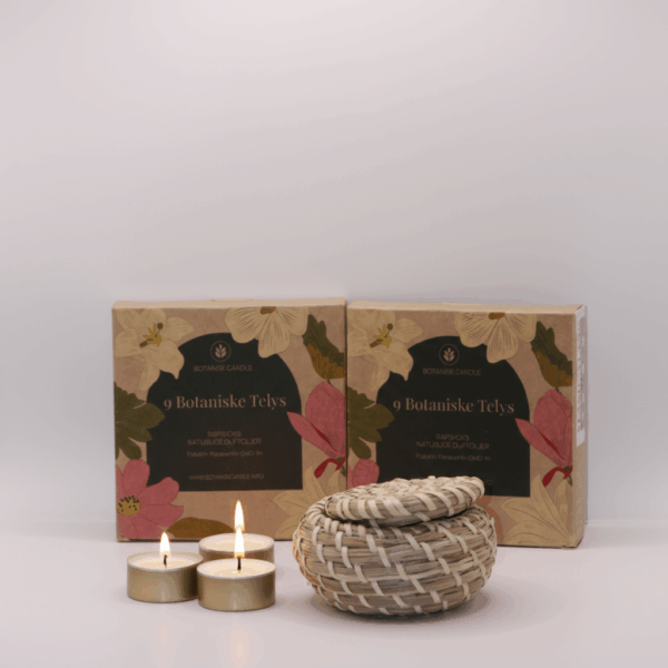 Botanisk Candle Floral Kolleksjon